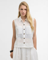 White-Melody-Sleeveless-Shirt
