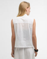 White-Melody-Sleeveless-Shirt