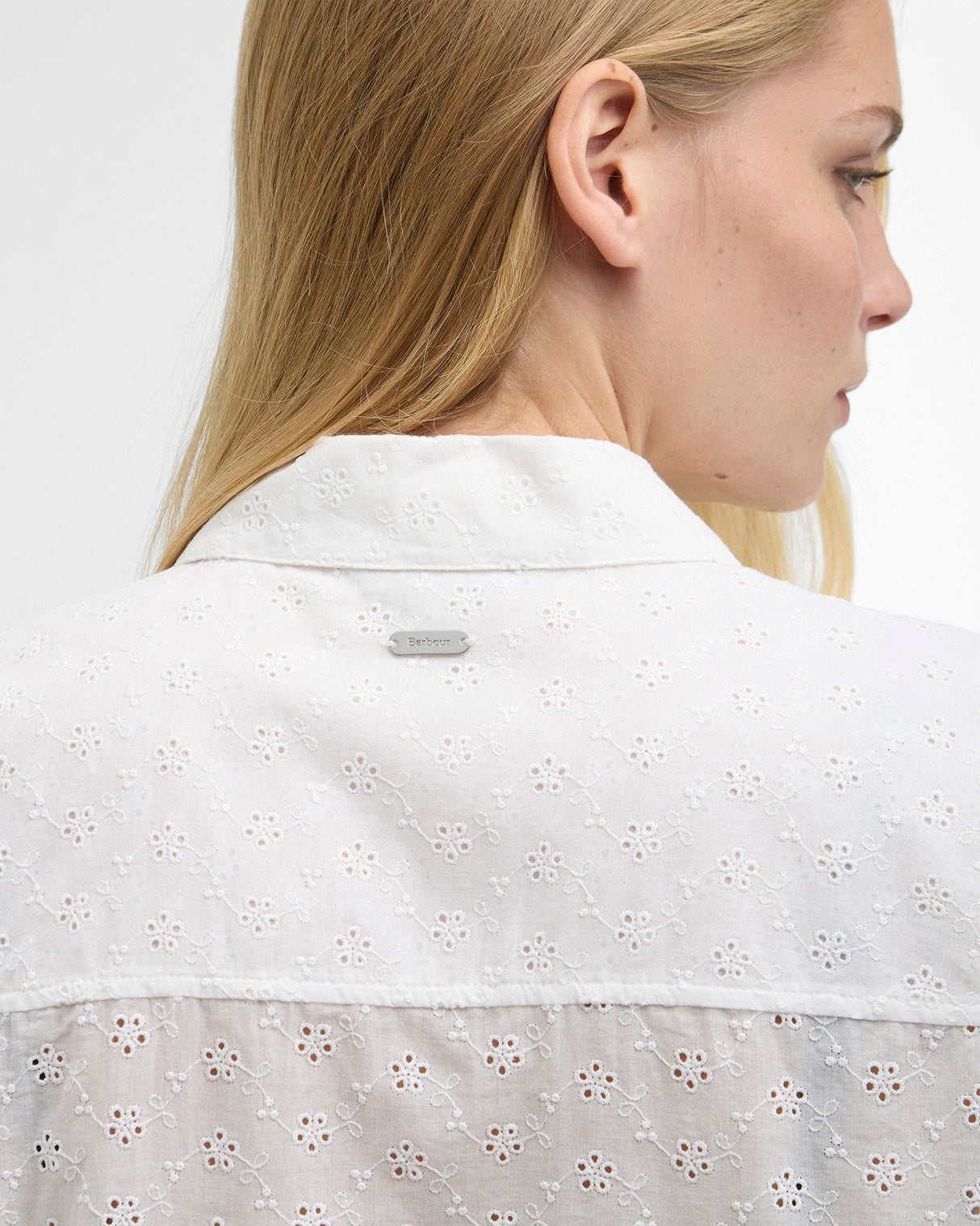 White Melody Sleeveless Shirt