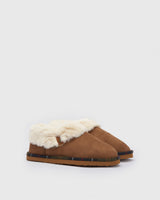 Camel-Eloise-Faux-Fur-Lined-Bootie-Slippers