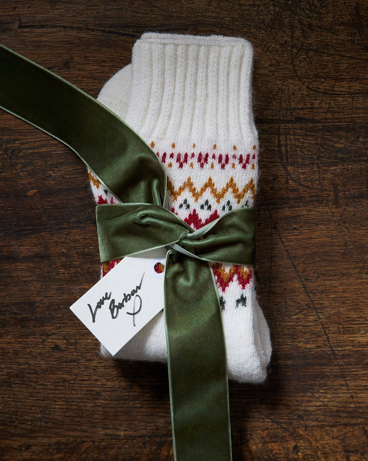 Cloud Fair Isle Kingsford Socks