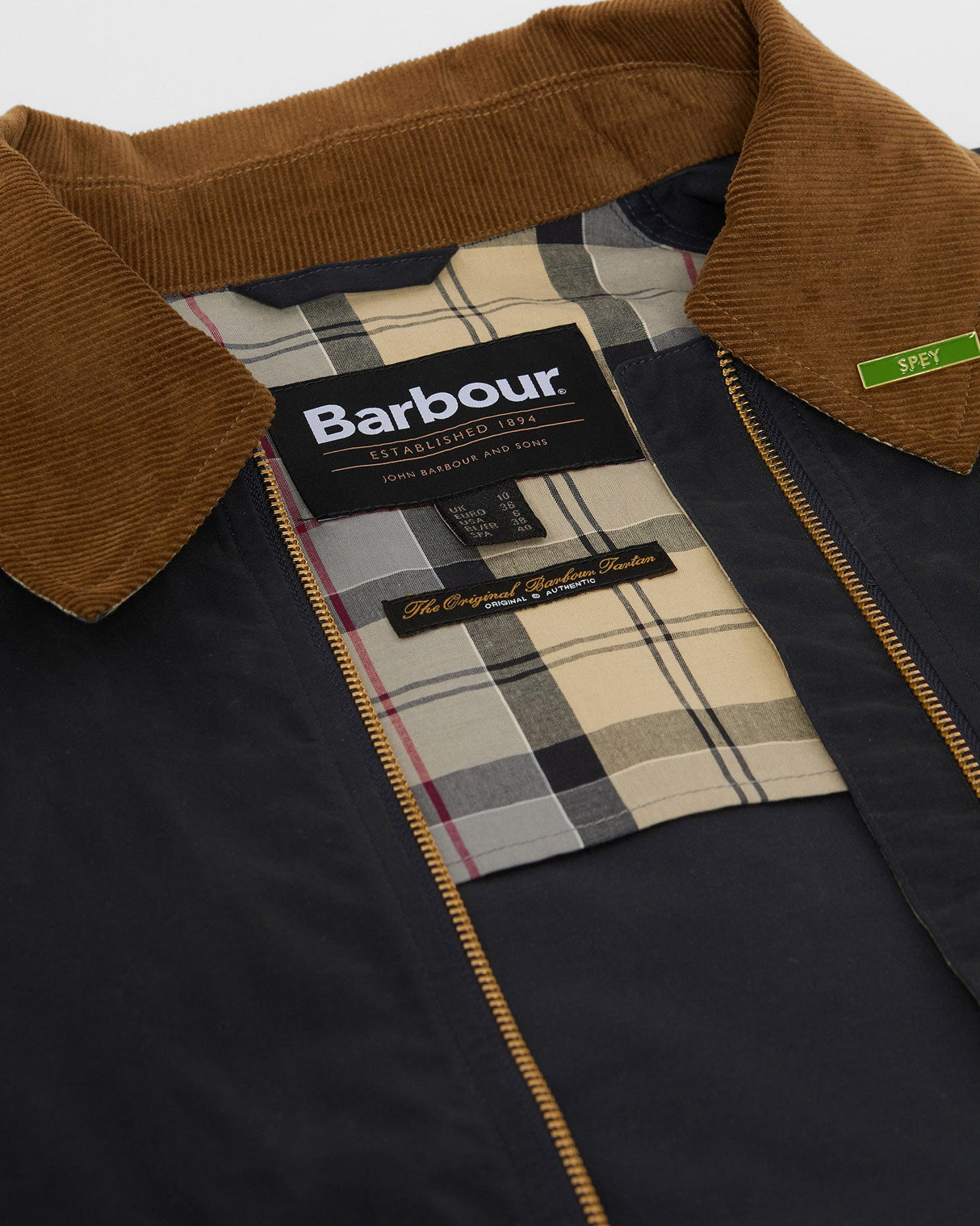 Dark Navy Spey Showerproof Jacket