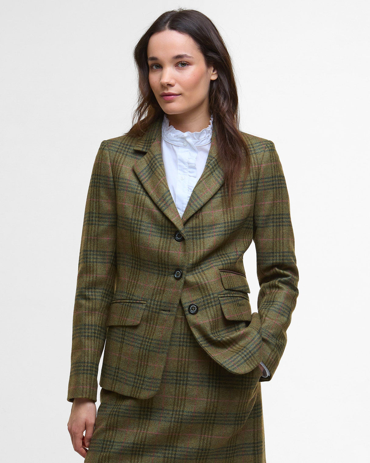 Arabesque-Brown-Tartan-Carlby-Tailored-Blazer
