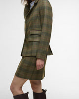Arabesque Brown Tartan Carlby Tailored Blazer