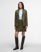 Arabesque Brown Tartan Carlby Tailored Blazer