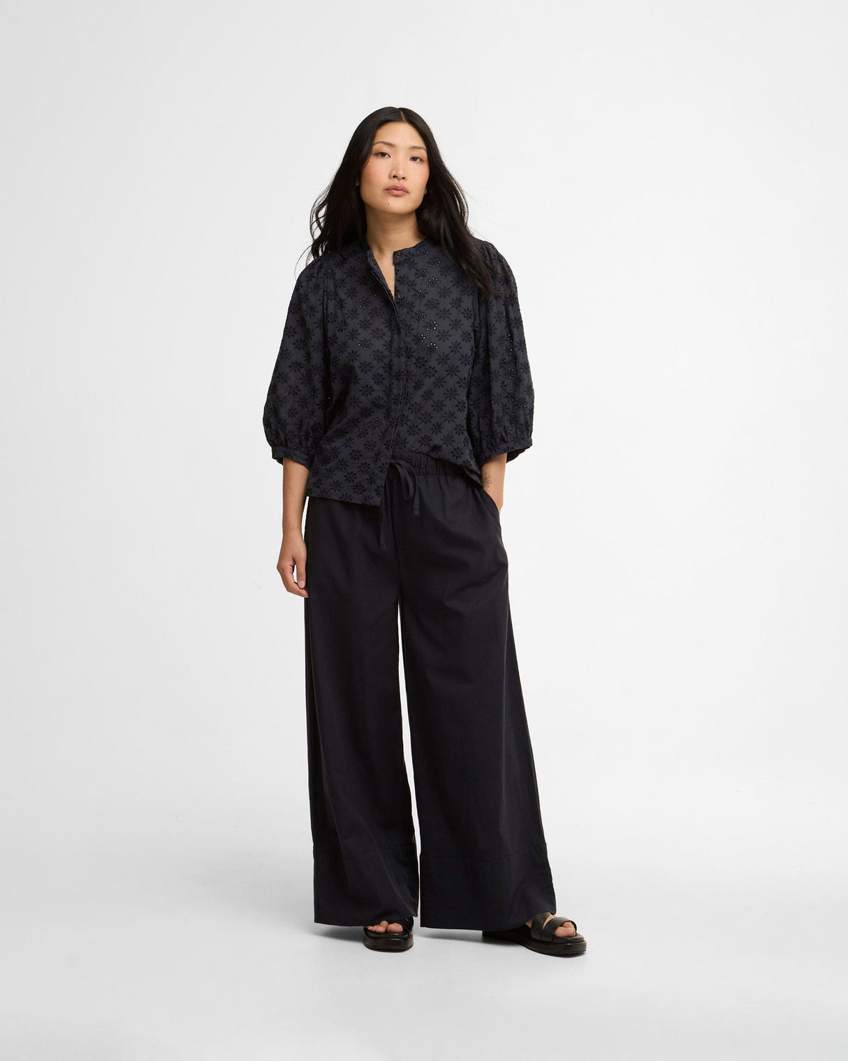 Dark-Navy-Josie-Wide-Leg-Trousers