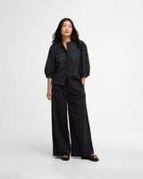 Dark-Navy-Josie-Wide-Leg-Trousers