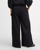 Dark Navy Josie Wide Leg Trousers