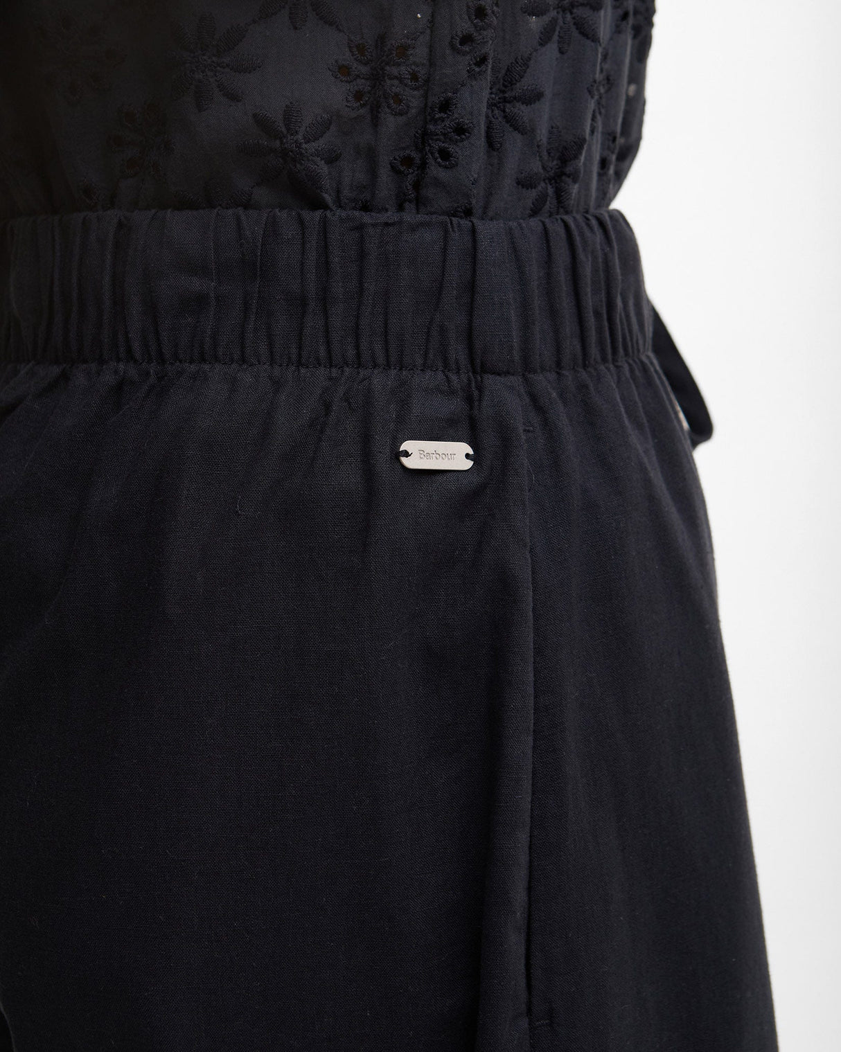 Dark Navy Josie Wide Leg Trousers