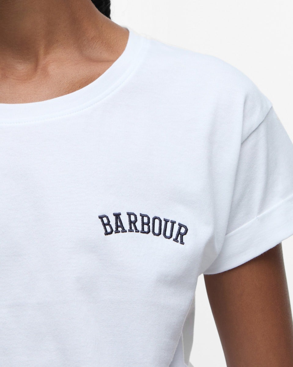 White Kenmore Relaxed Fit Shirt