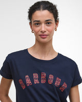 Navy Kingsford Varsity Logo T-Shirt