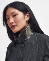 Sage Beadnell Waxed Cotton Jacket