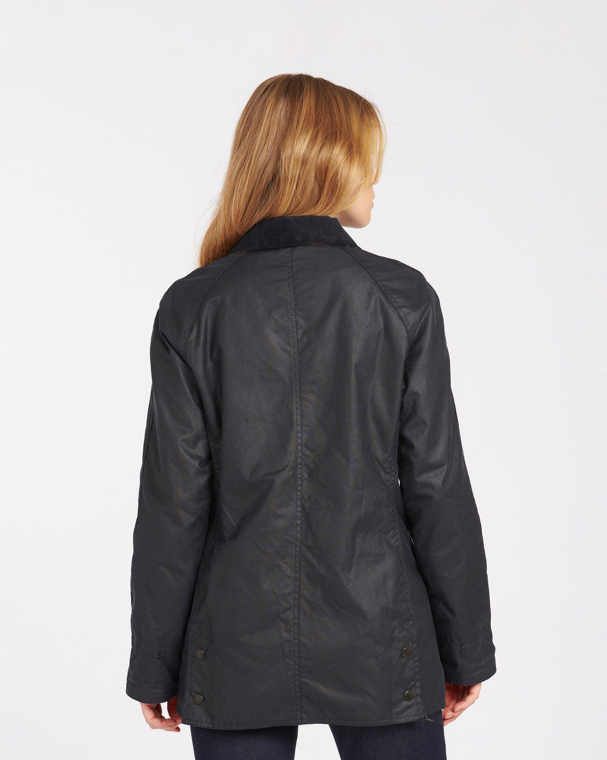 Navy Beadnell Classic Wax Jacket
