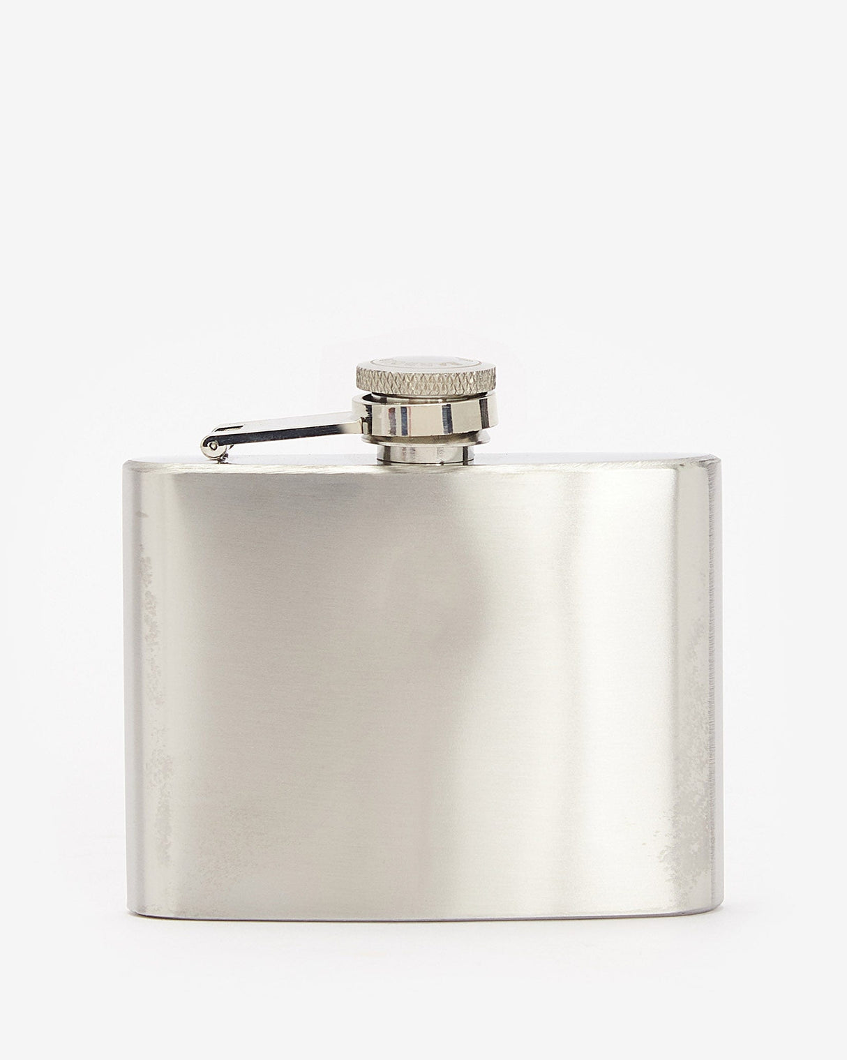 Barbour Brown Hinged Hip Flask