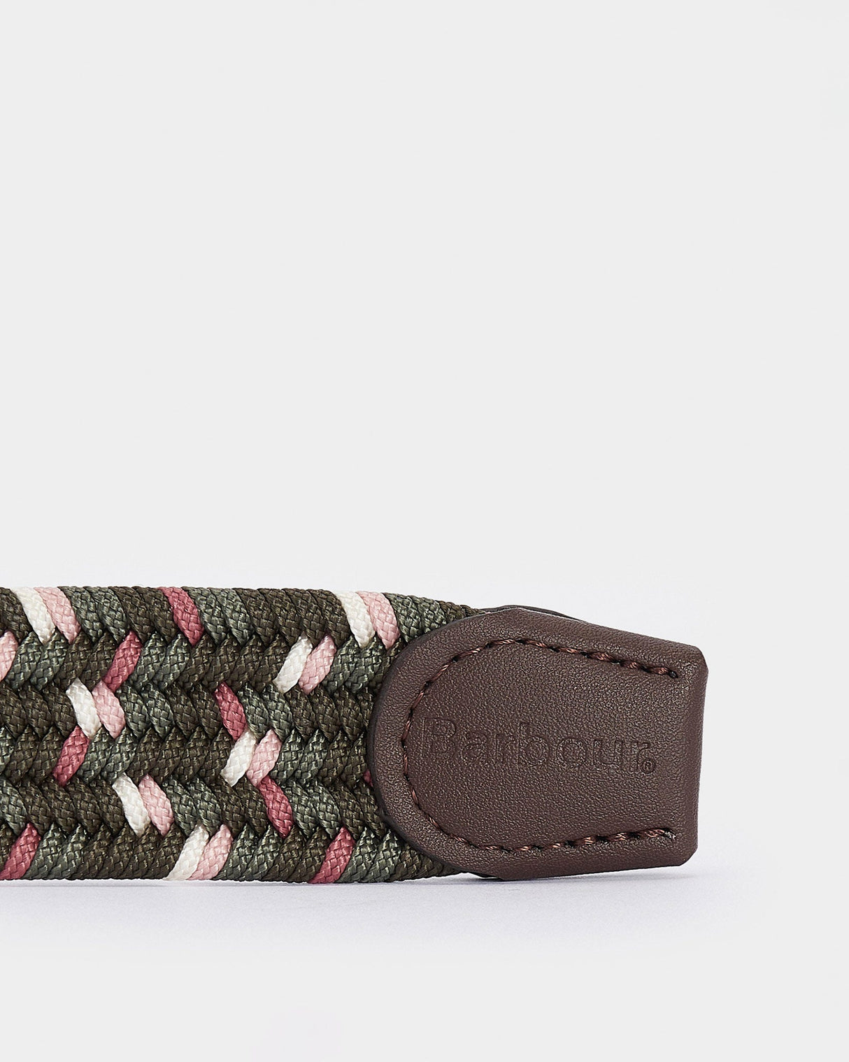 Glenmore Olive Kildare Stretch Webbing Belt