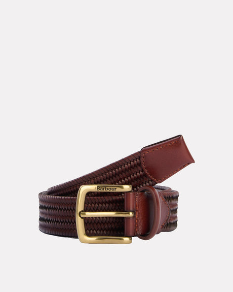 Brown-Stretch-Leather-Belt