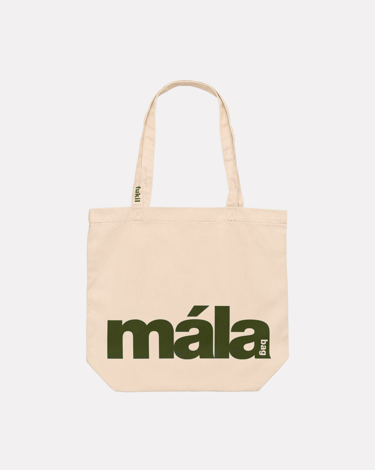 Olive-'Mála'-Canvas-Tote-Bag