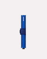 Cobalt Crisple Leather Miniwallet