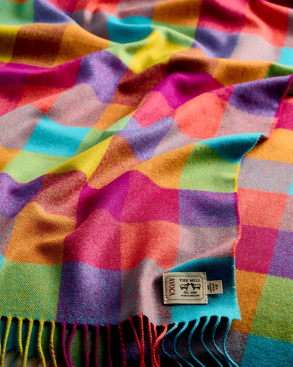 Circus Extra Wide Merino Scarf – Avoca