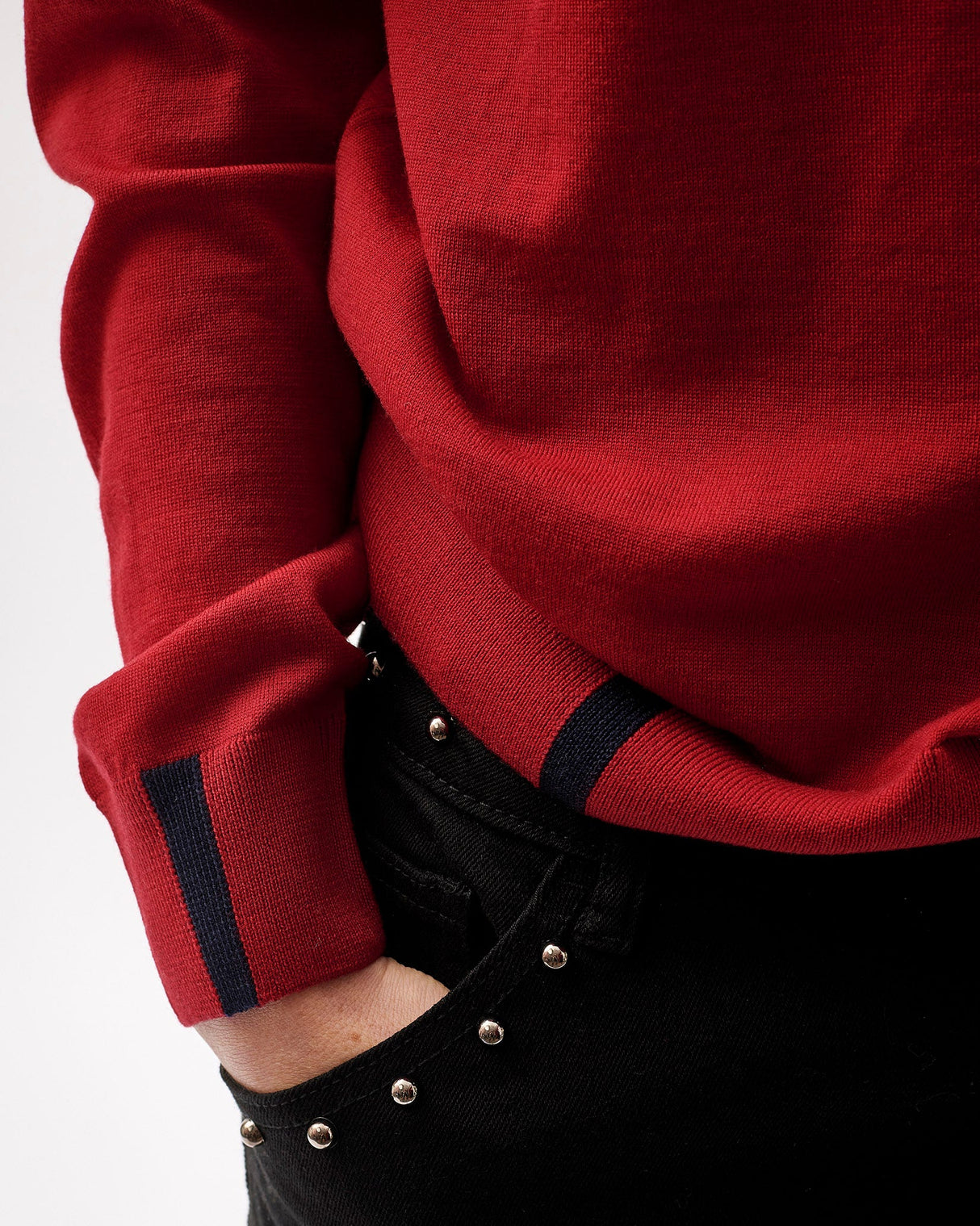 Red-100%-Merino-Knit-Crew-Neck-Jumper