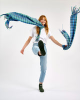 Juniper Lollipop Wide Merino Scarf