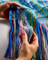 Juniper Lollipop Wide Merino Scarf