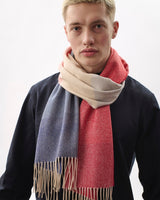 Fire & Ice Wide Merino Scarf