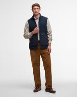 Navy Lowich Fleece Gilet