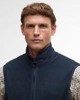 Navy Lowich Fleece Gilet