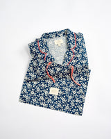 Mini Floral Navy Cotton Pyjama Set