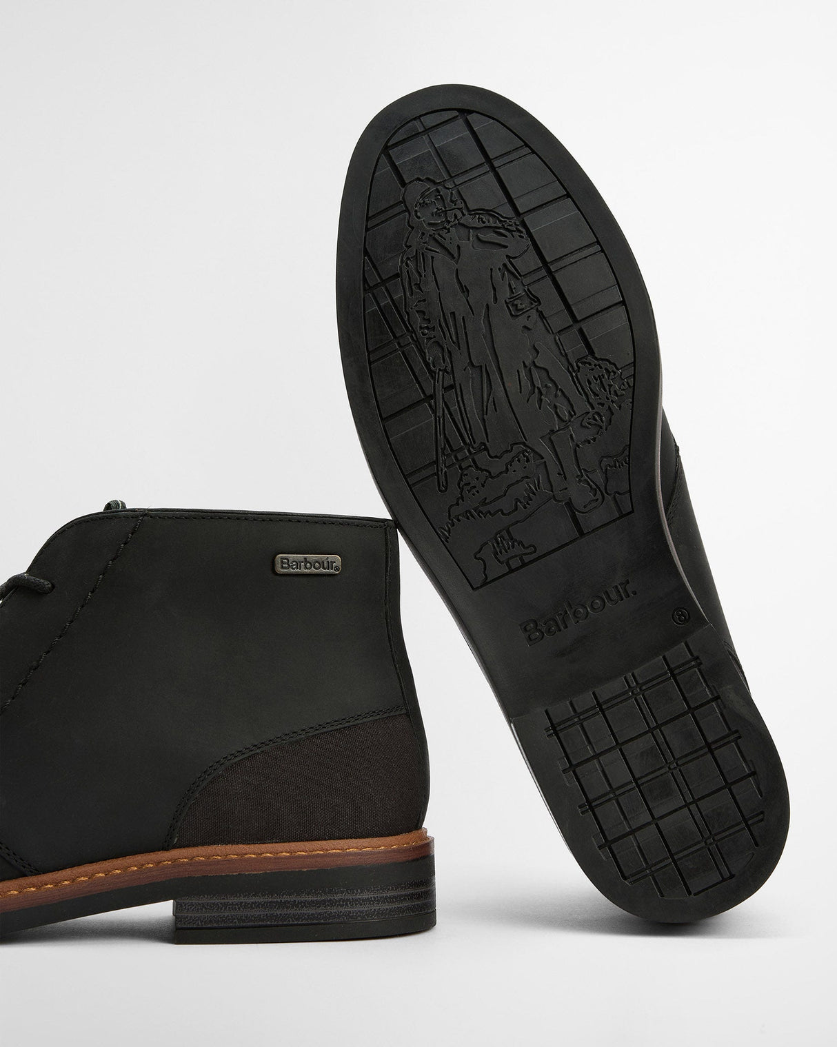 Black Redhead Chukka Boot