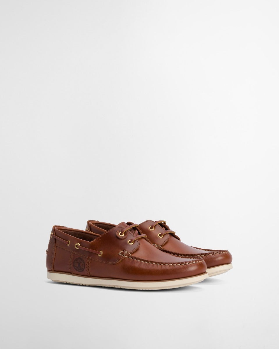Cognac Wake Boat Shoes