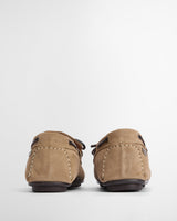 Taupe Suede Courage Driving Shoes