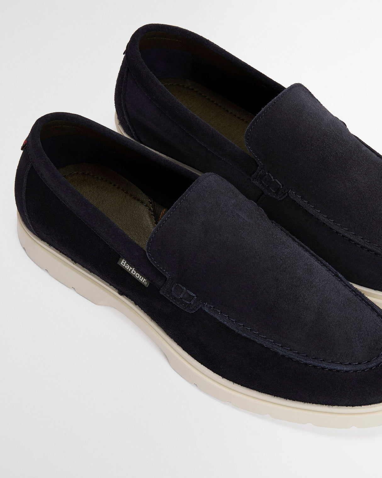 Navy Suede Carty Loafers