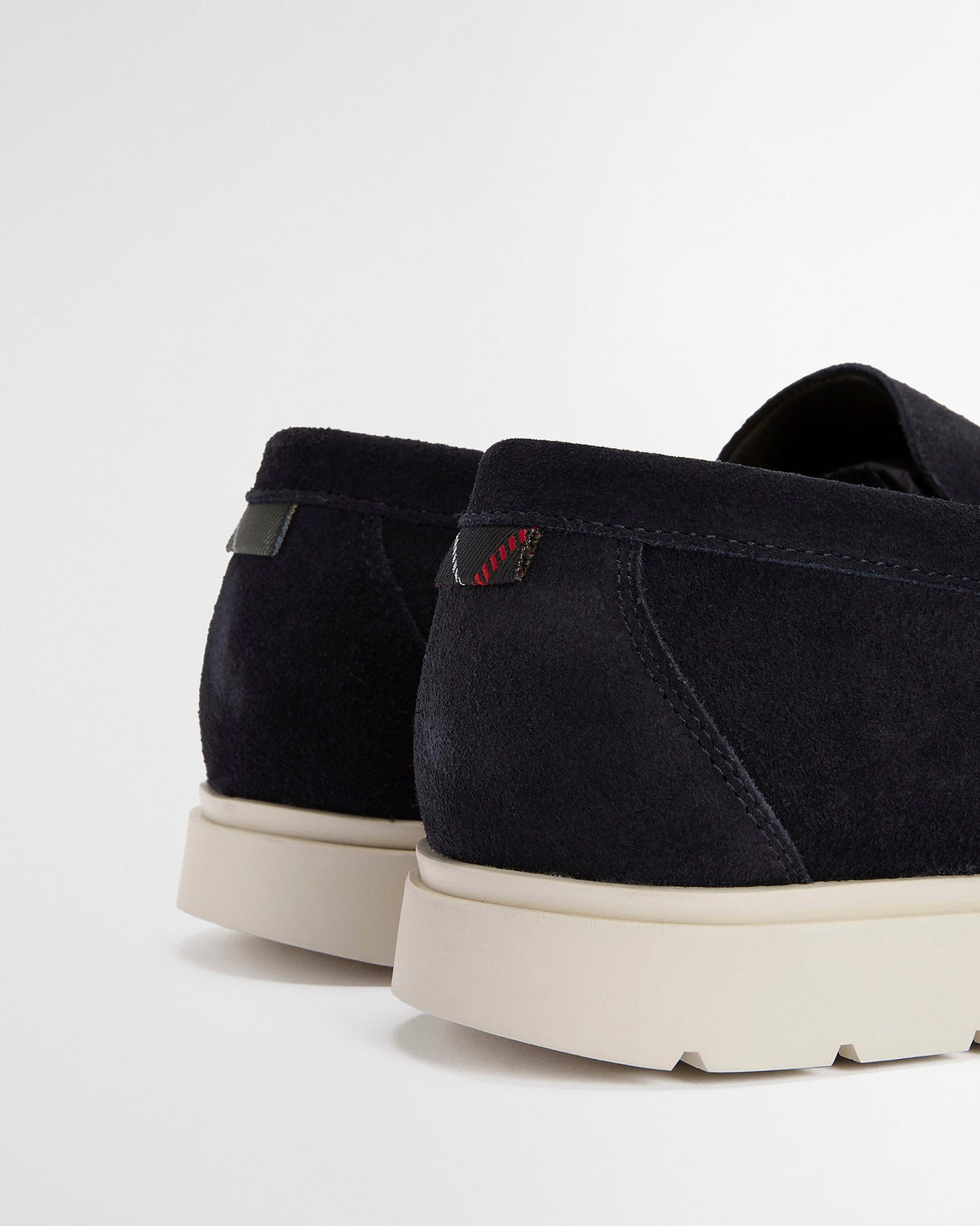 Navy Suede Carty Loafers