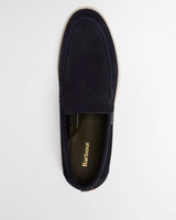 Navy Suede Carty Loafers