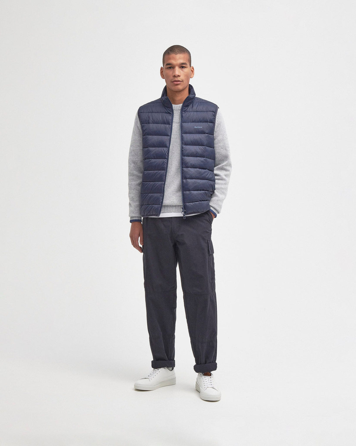Navy Bretby Puffer Gilet