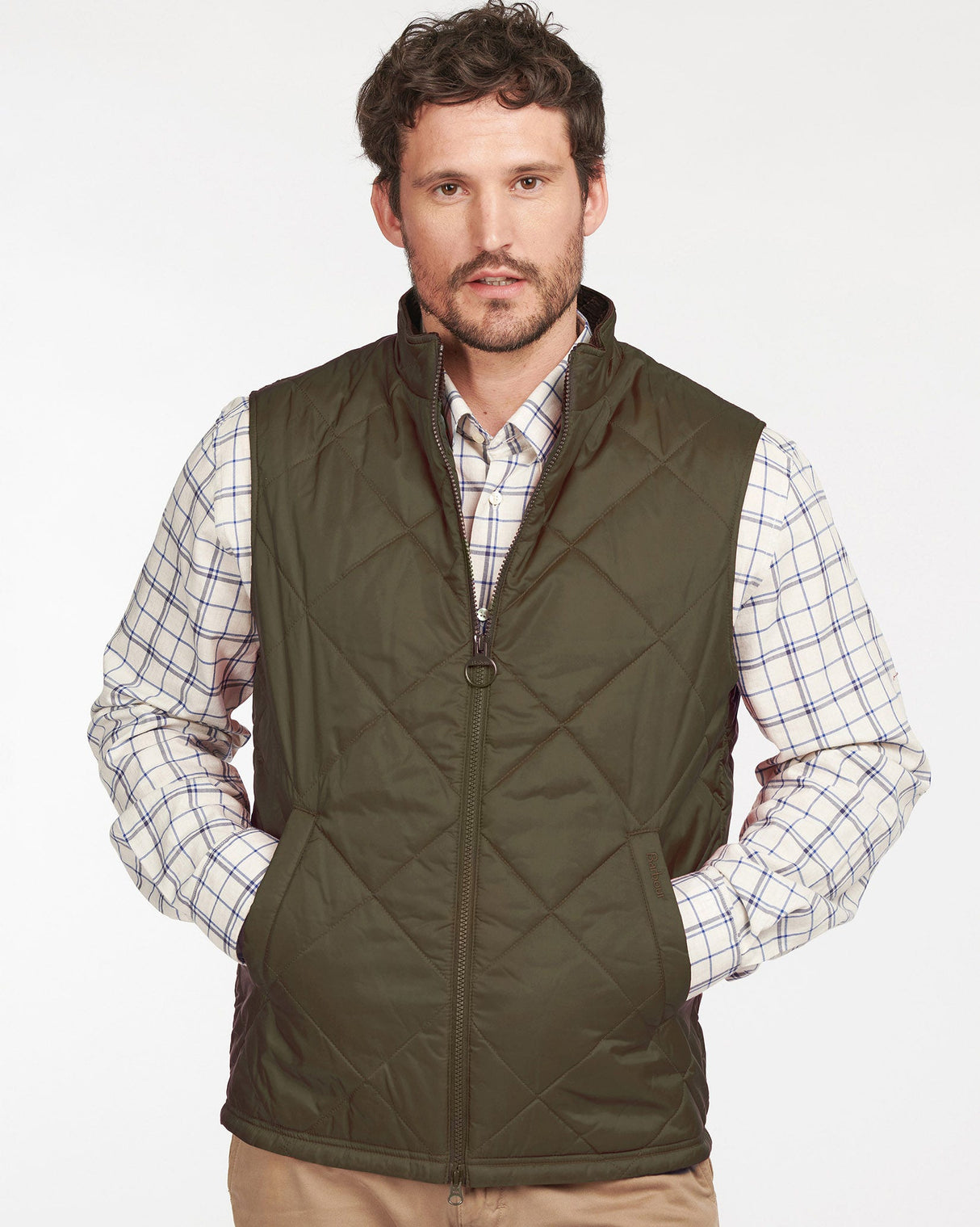 Olive Finn Quilt Gilet