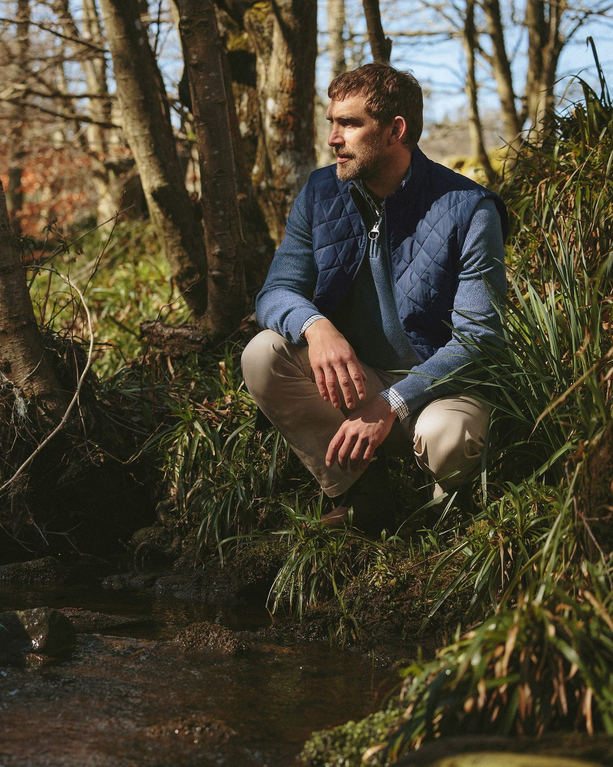 Navy Chesterwood Gilet