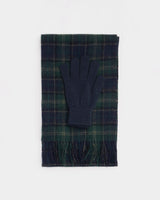 Green Loch Tartan Scarf & Glove Gift Set