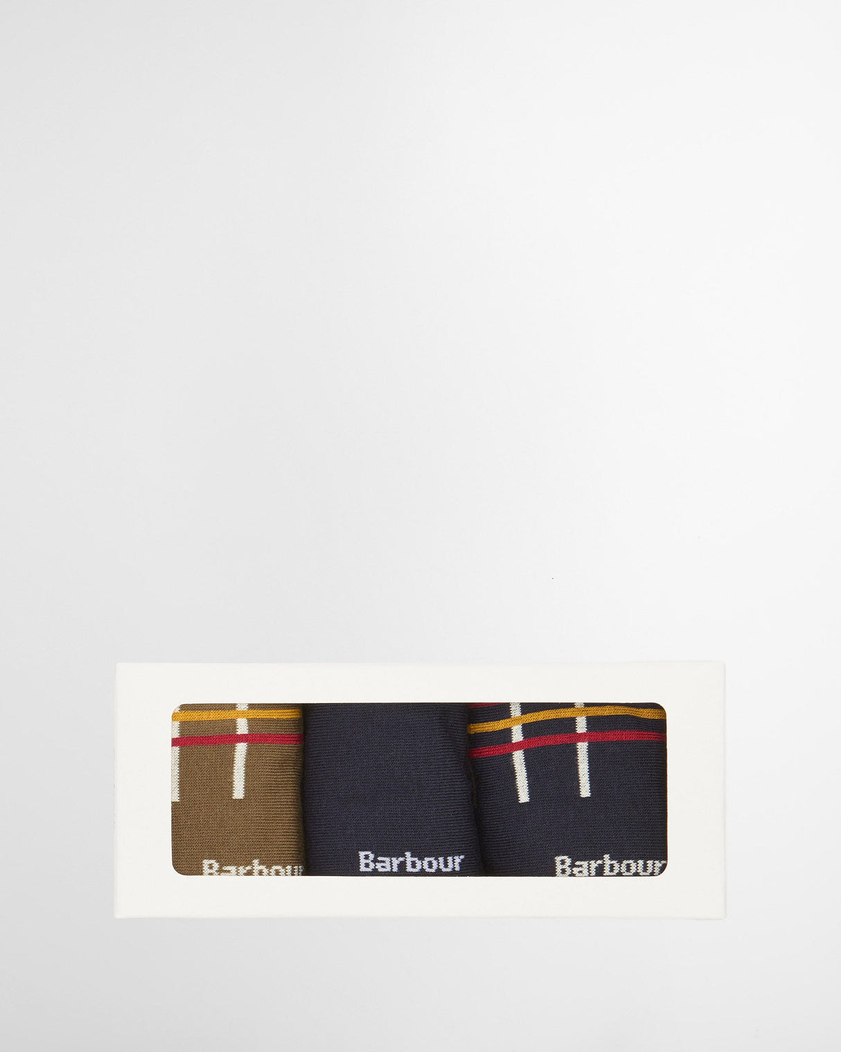 Assorted Classic Tartan Mens Socks Gift Set - 3 Pack