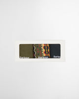 Assorted Classic Tartan Fair Isle Mens Socks Gift Set - 3 Pack