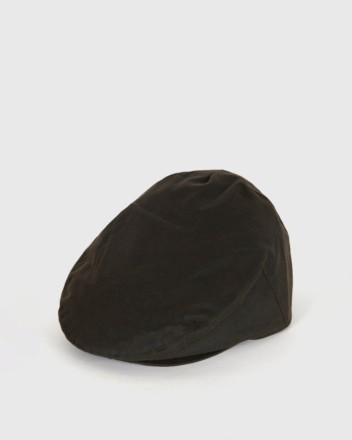 olive-waxed-cotton-flat-cap