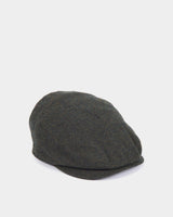Olive Tweed Flat Cap