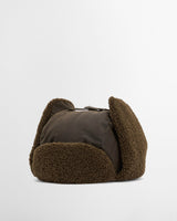 Olive Morar Waxed Trapper Hat