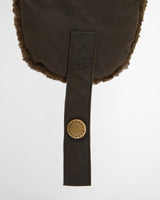 Olive Morar Waxed Trapper Hat
