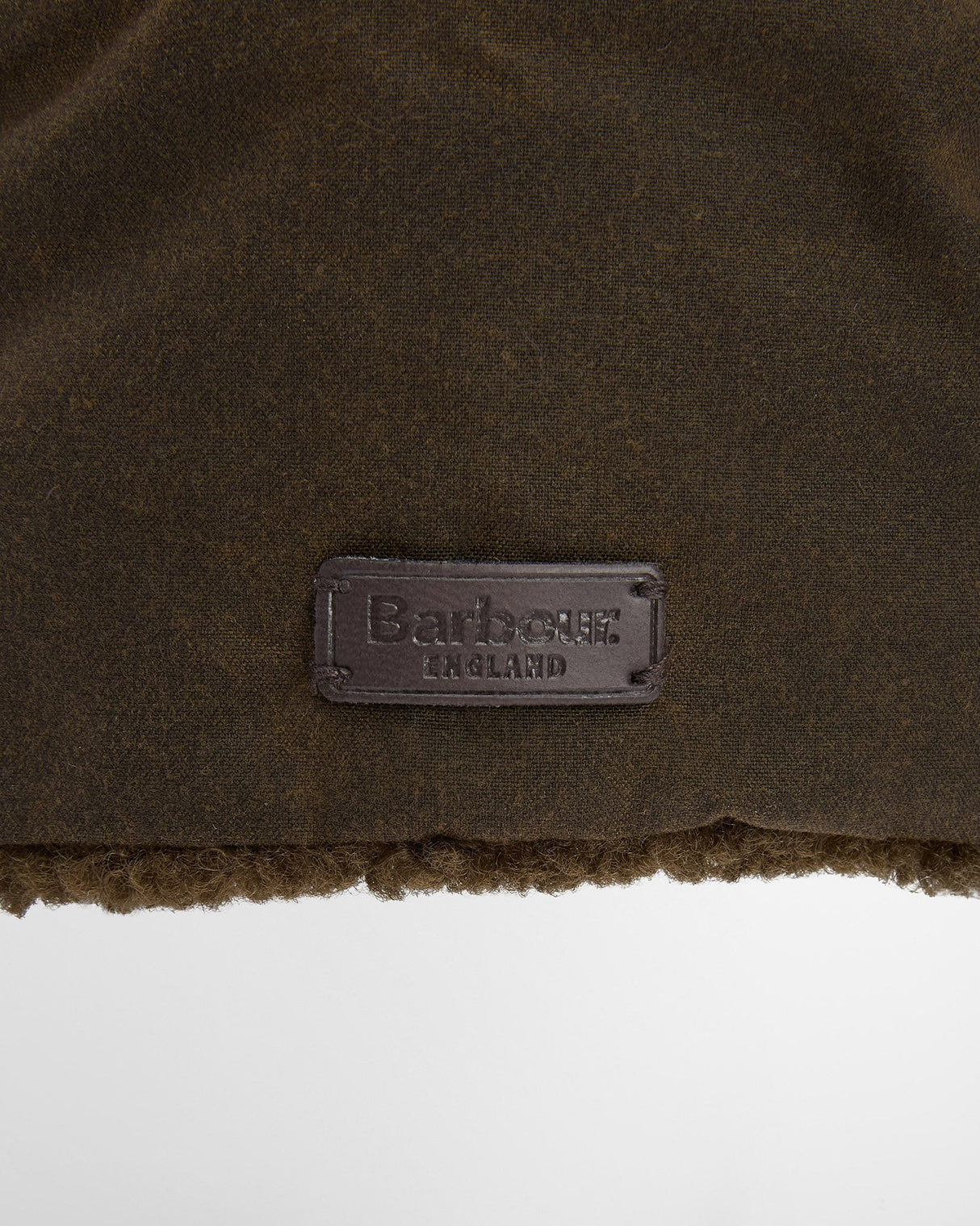 Olive Morar Waxed Trapper Hat