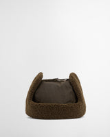 Olive Morar Waxed Trapper Hat
