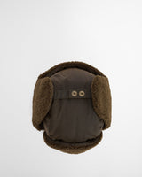 Olive Morar Waxed Trapper Hat
