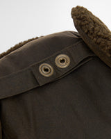 Olive Morar Waxed Trapper Hat